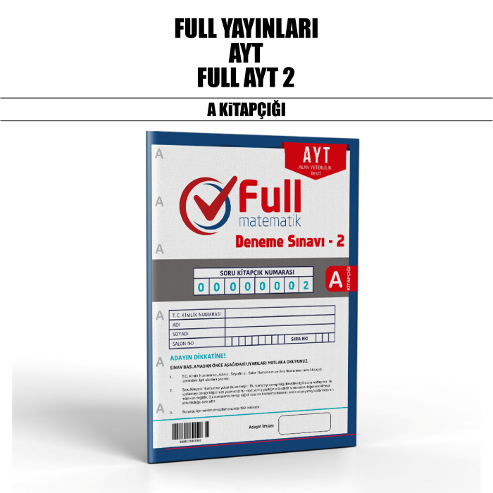 FULL YAYIN YKS AYT SNV 2-A - 25-26